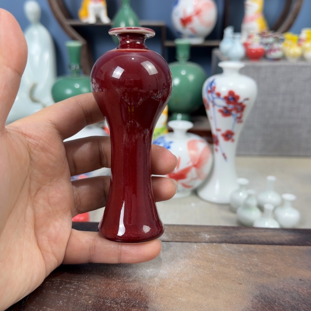 陶瓷手工小花器摆件