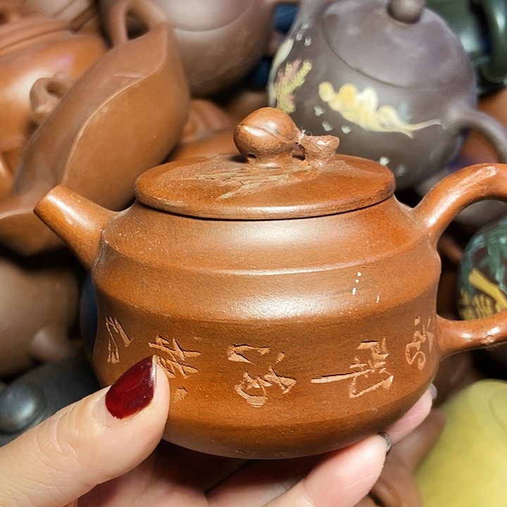 茶壶紫砂手工制作宜兴紫砂壶