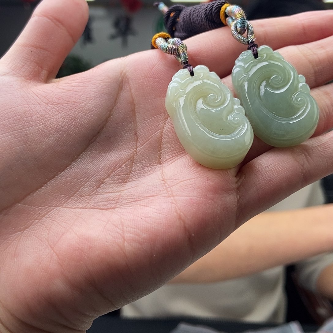 和田玉颜色多样性发拍一发一未镶嵌