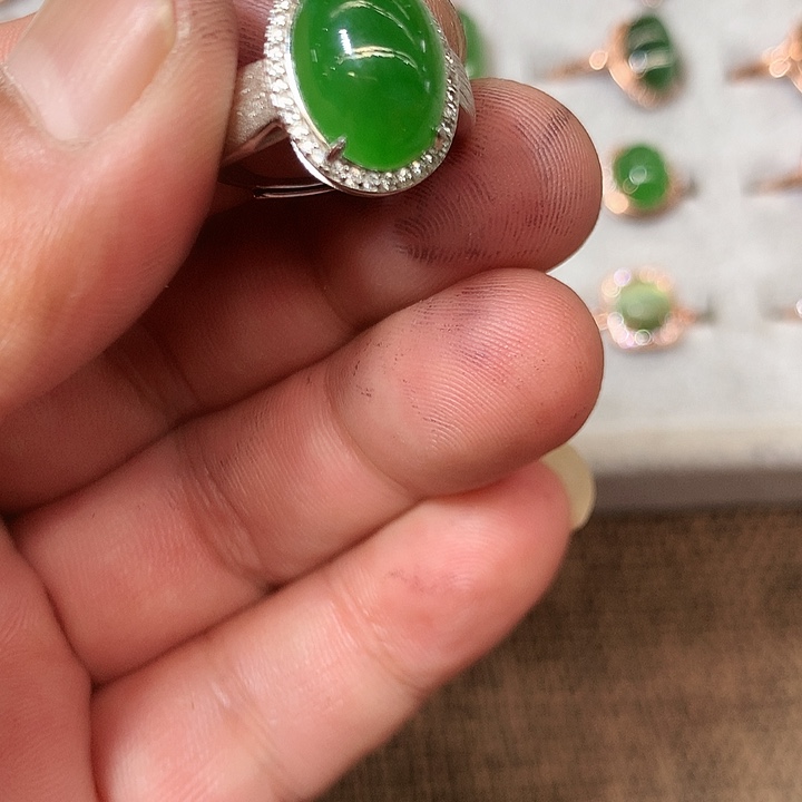 和田玉银S925镶嵌颈饰愿***好