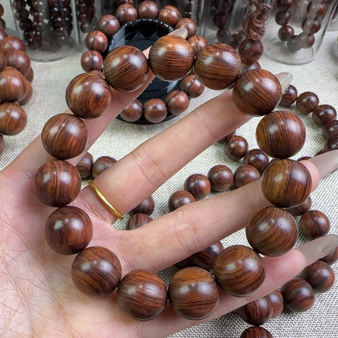 黄花梨/降香黄檀手串/手链线条