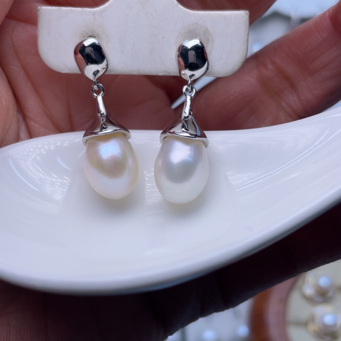 耳饰未镶嵌淡水珍珠