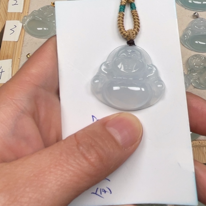 翡翠未镶嵌吊坠(不含链)翡翠