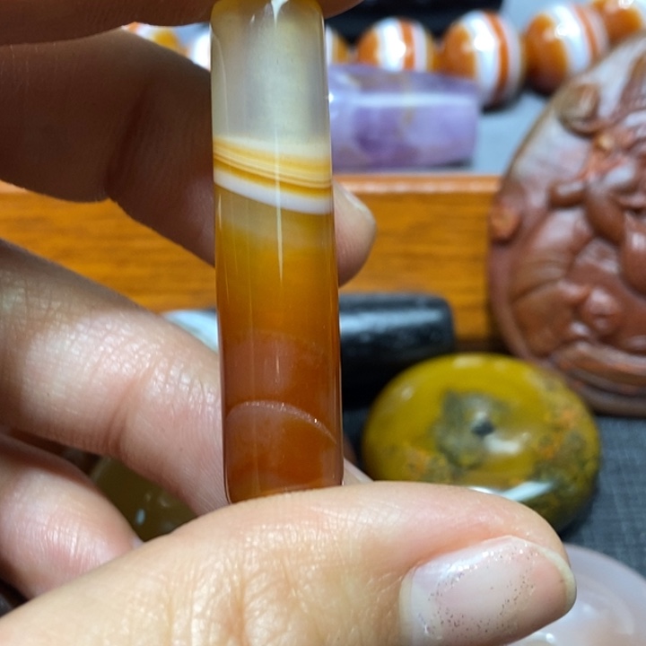 玛瑙/玉髓未镶嵌颈饰