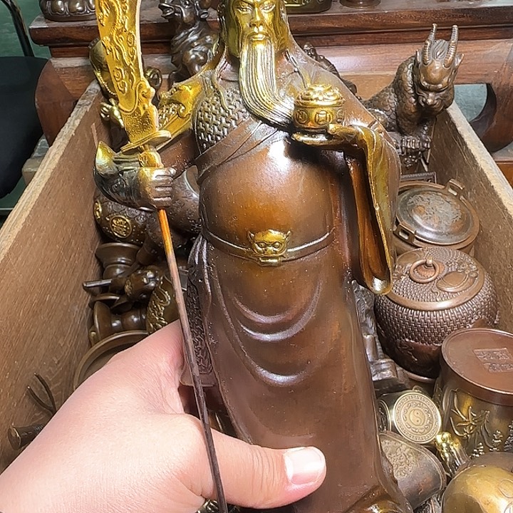 铜器办公室茶室摆件