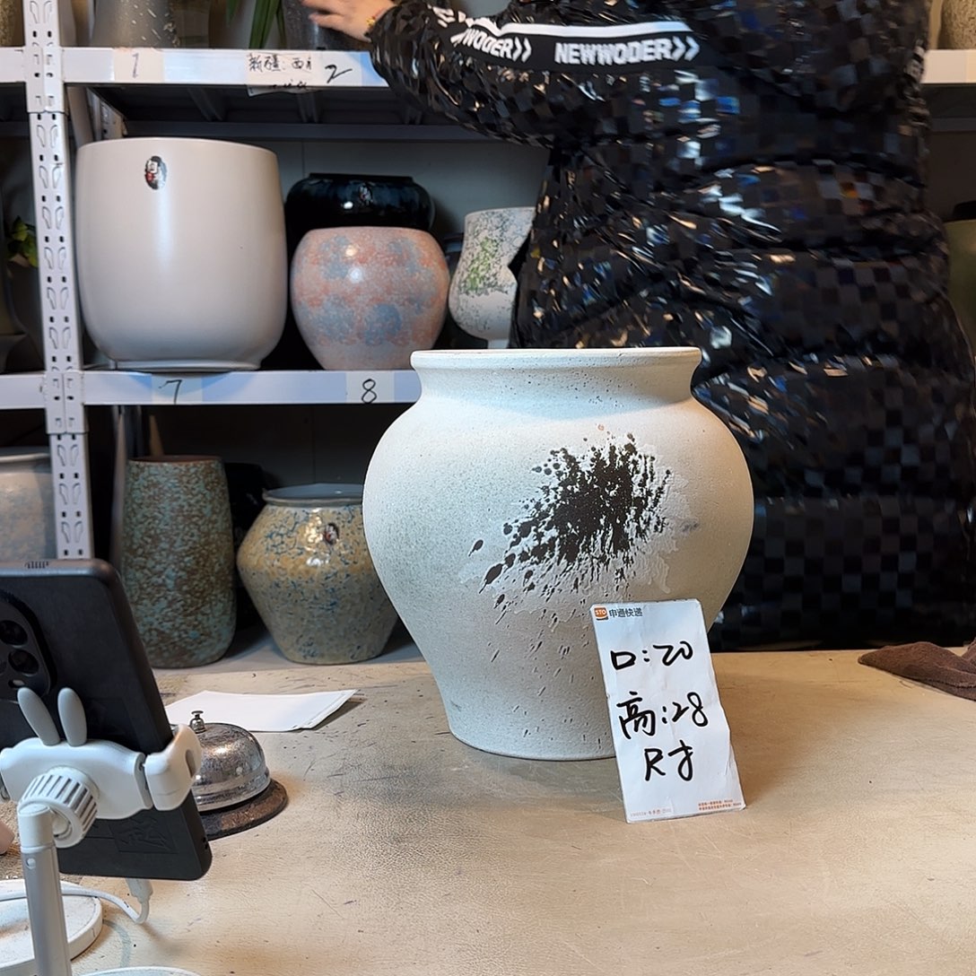 20@28 紫砂花盆尺寸