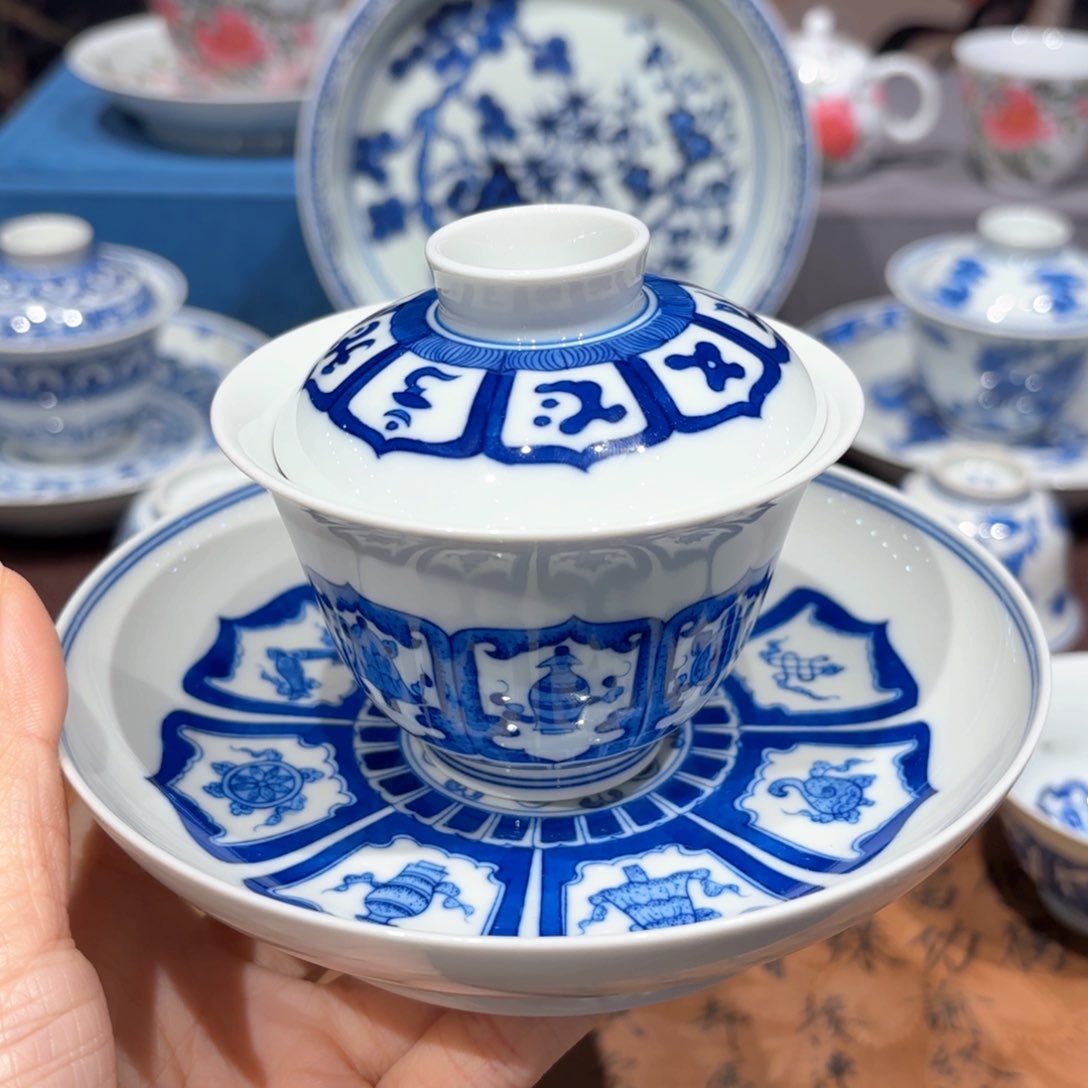 瓷片景德镇纯手工手绘