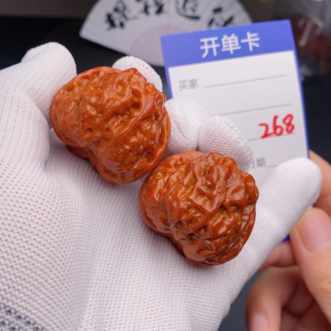 把件文玩核桃36蛤蟆头268