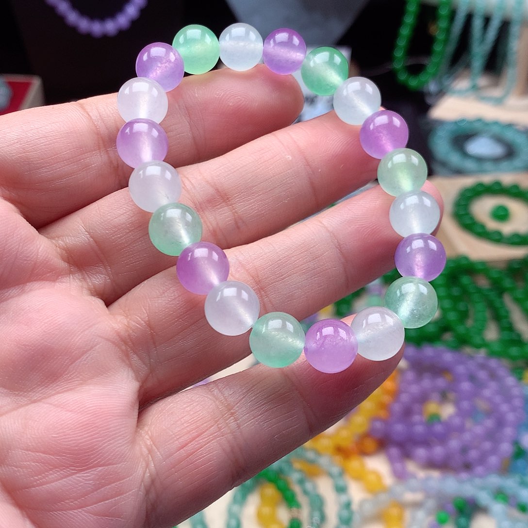 年***卡10圆珠手串项链男女款 