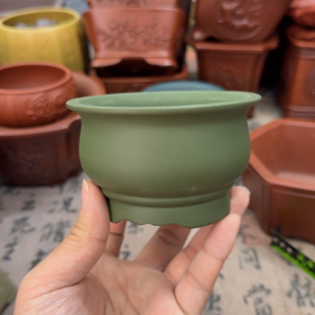 紫砂花盆宜兴紫砂正品9x5