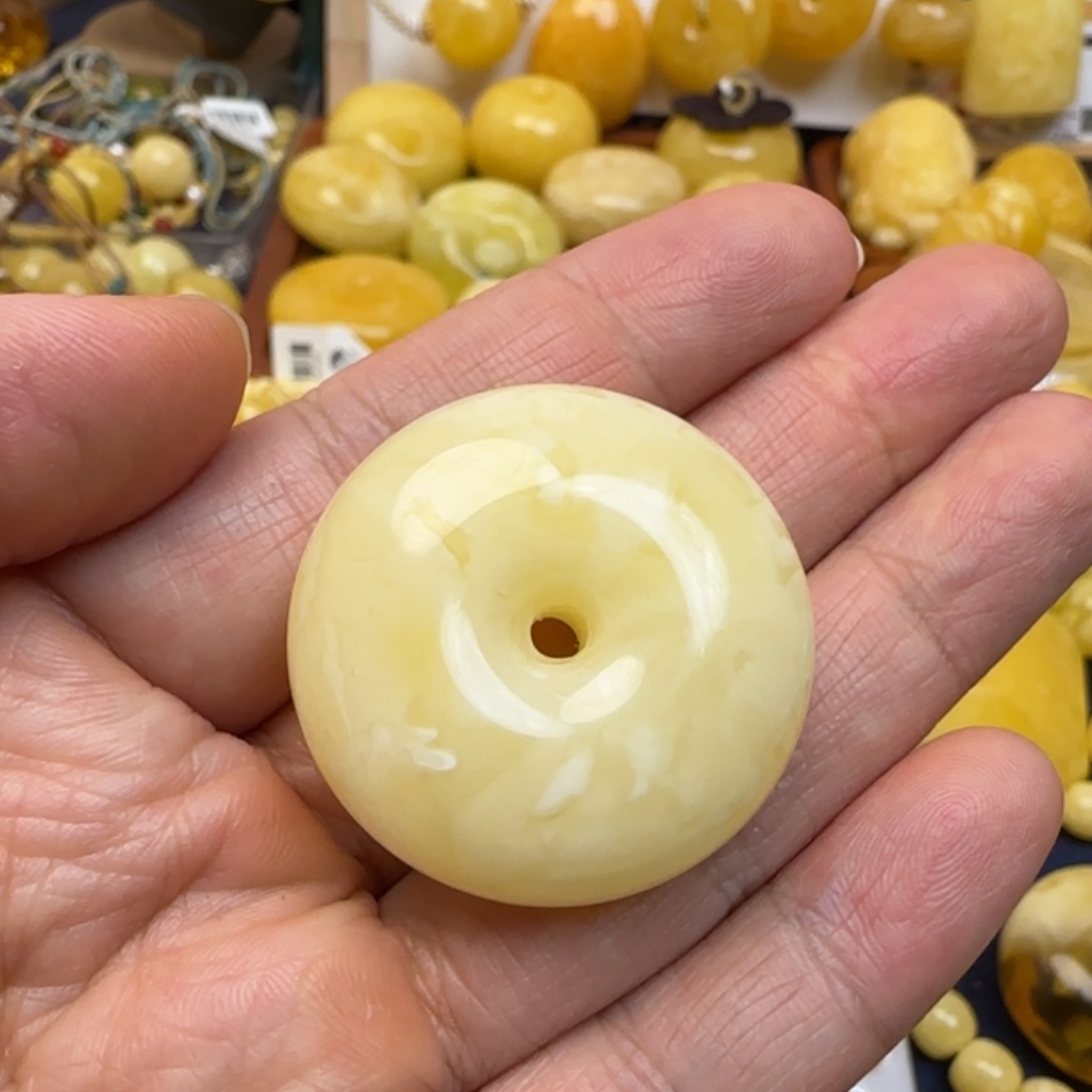 蜜蜡未镶嵌颈饰天然蜜蜡