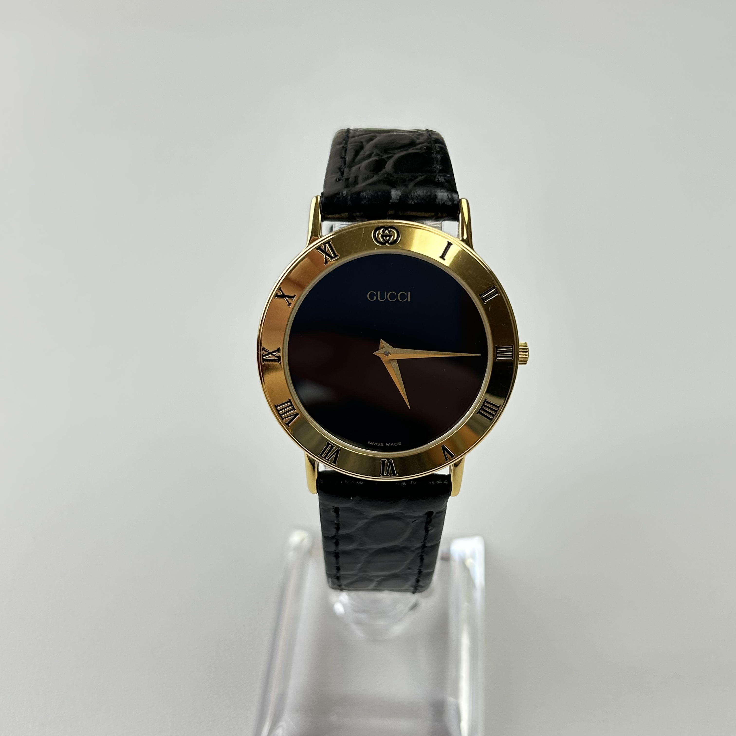 95新 GUCCI/古驰 PD2422/女士石英腕表/表径33mm气质时尚