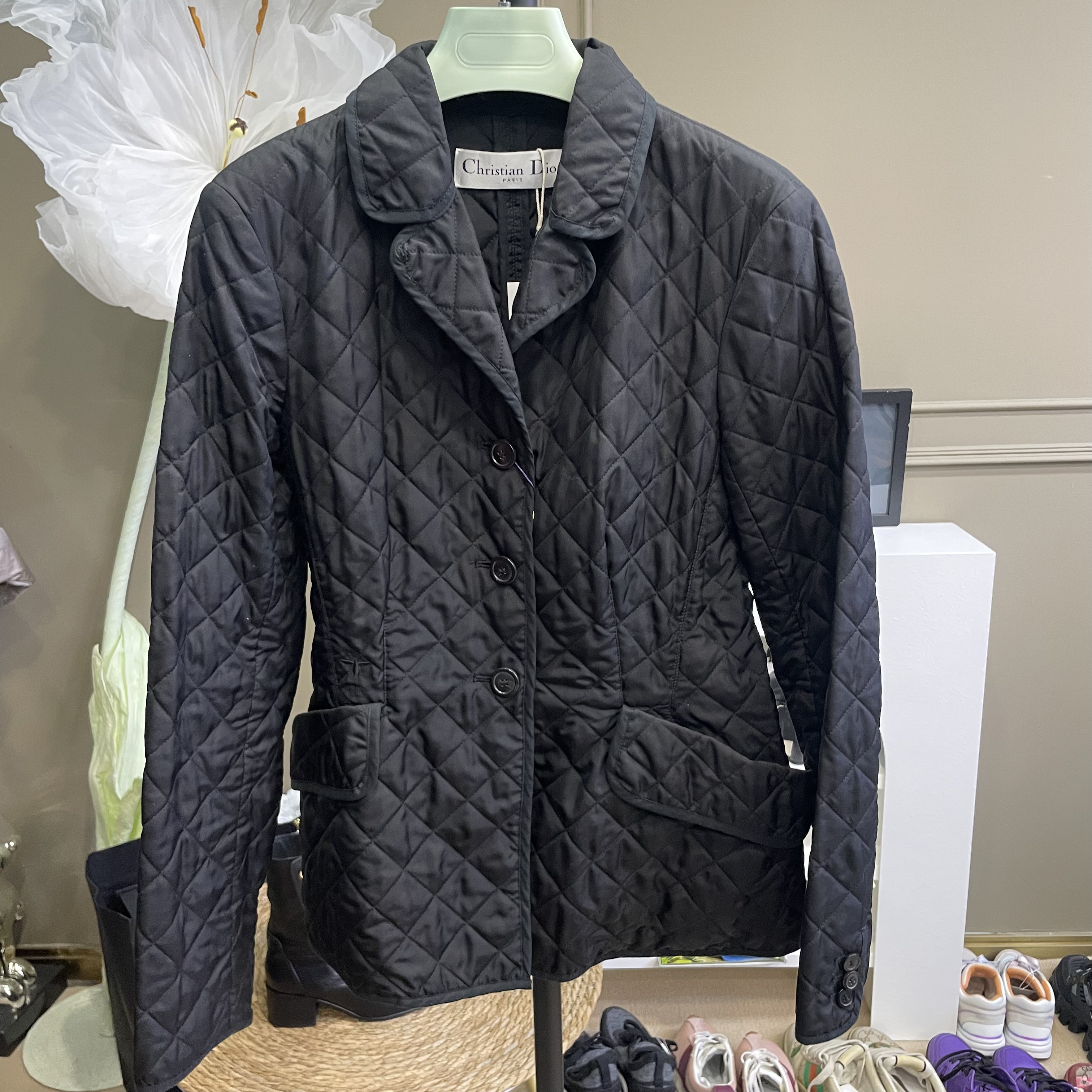 95新 DIOR/迪奥 潮服/迪奥/6码/女款黑色外套/05490040