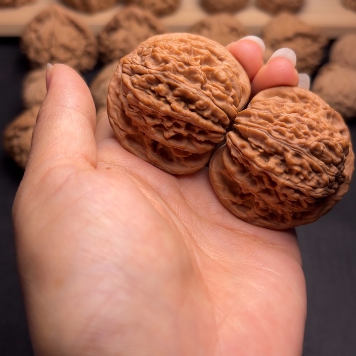 文玩核桃把件43四座楼克重44.8