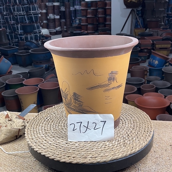紫砂花盆紫砂花盆紫砂