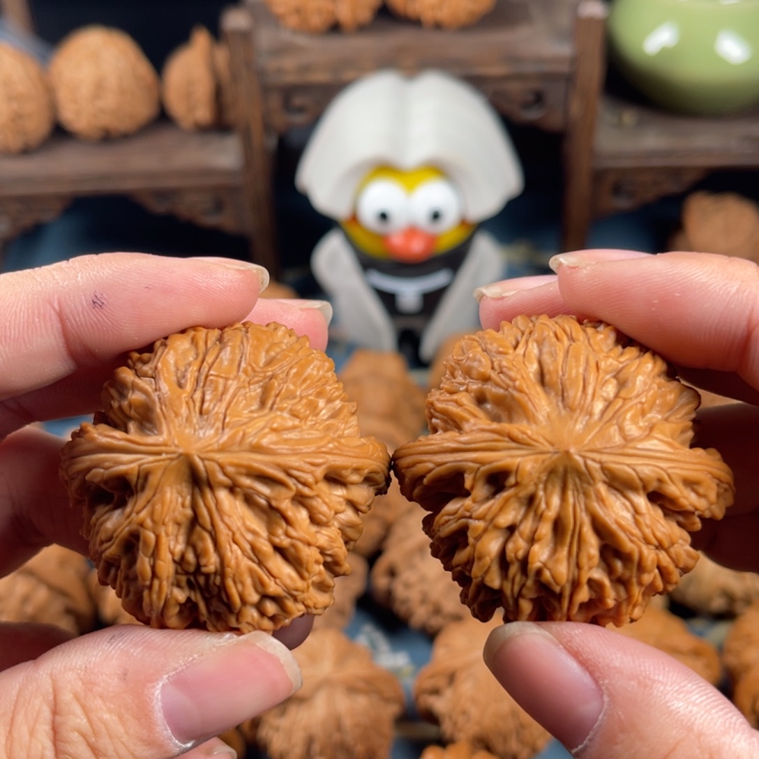 吊坠文玩核桃45女娲石