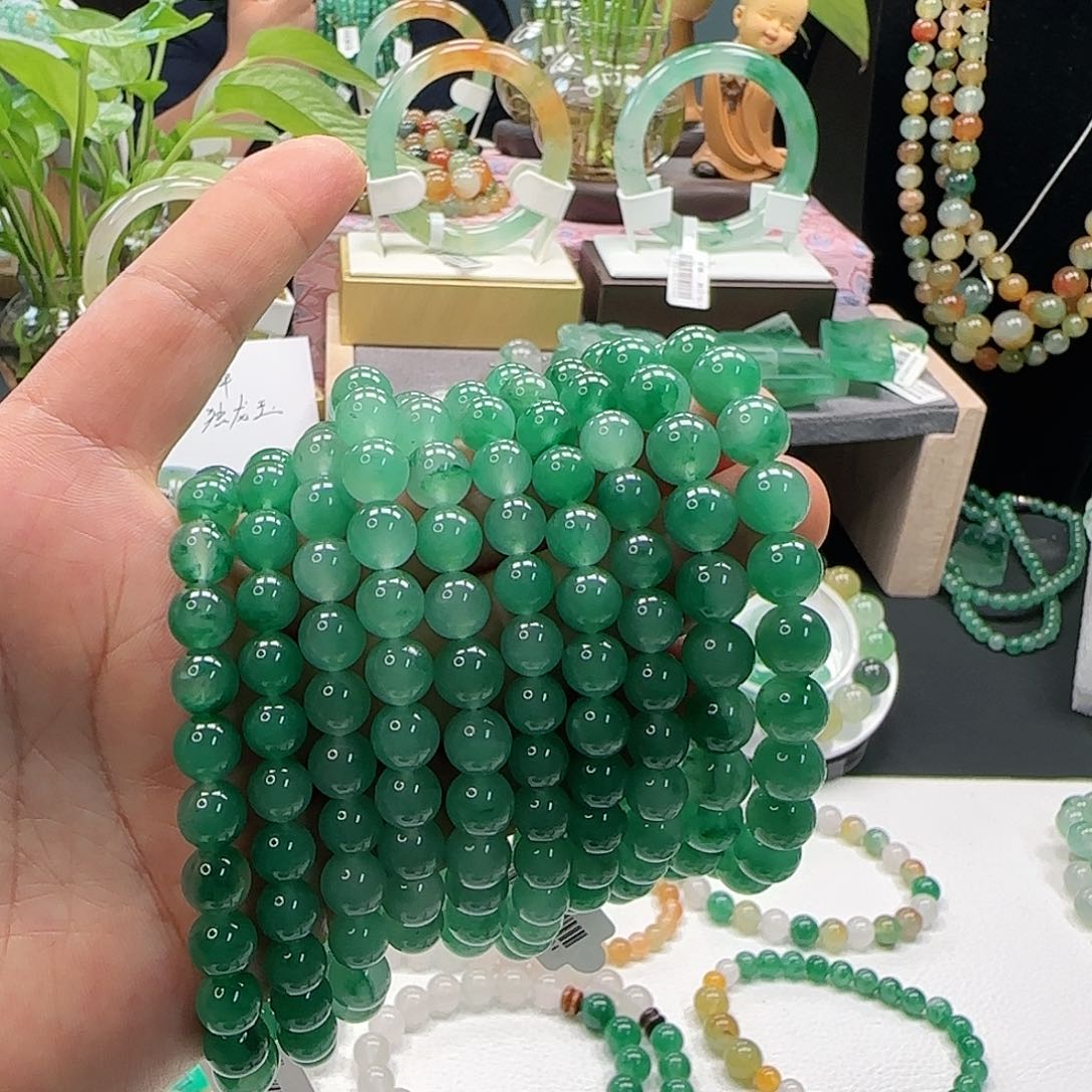 石英质玉手串未镶嵌