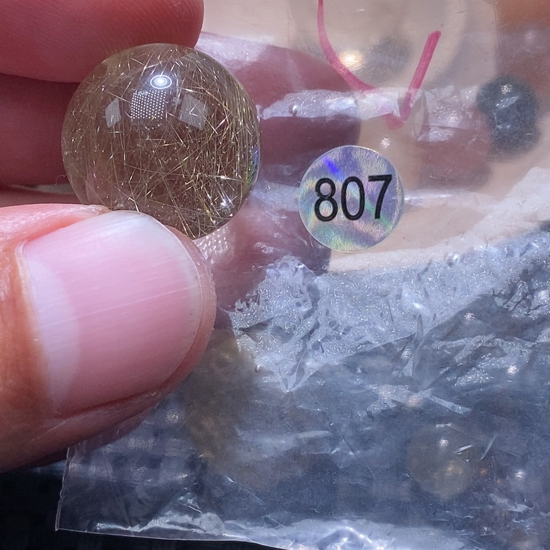 彤***鬼未镶嵌发晶手链天然水晶