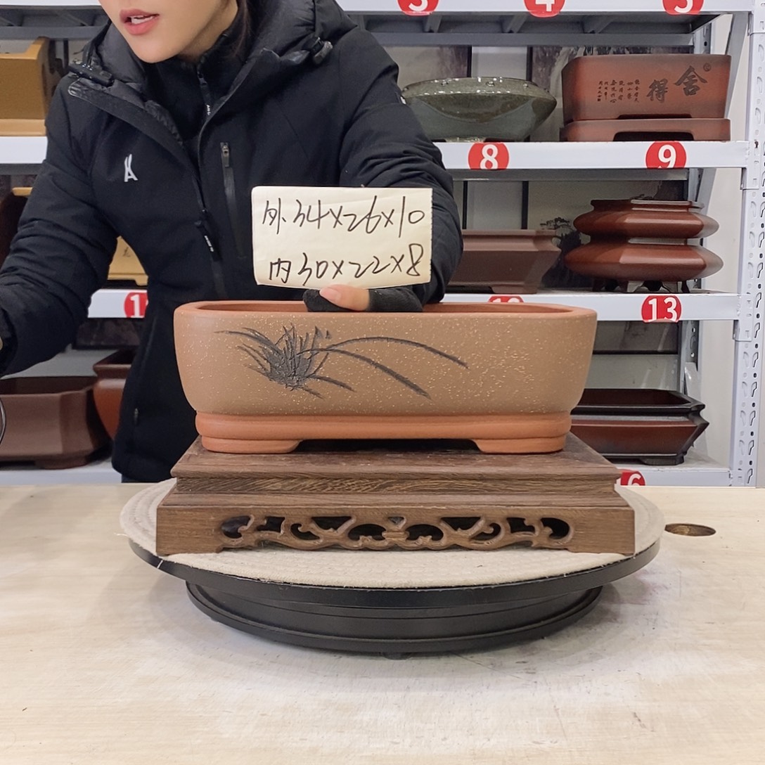 紫砂花盆紫砂花盆