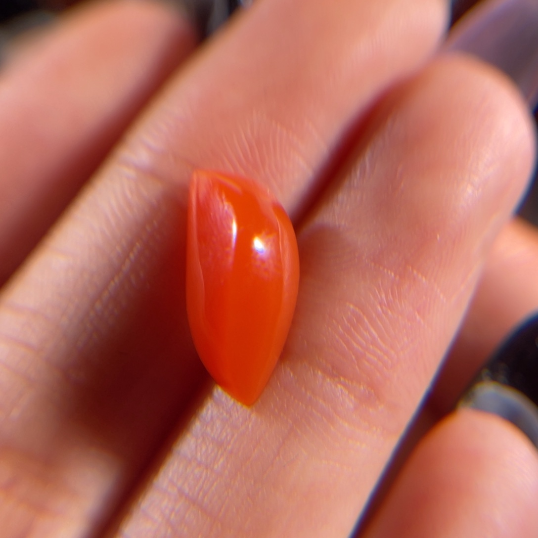 南红玛瑙大水沟 蛋面未镶嵌