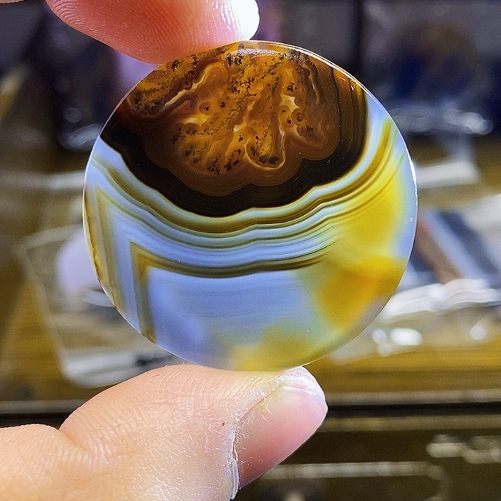 未镶嵌颈饰玛瑙/玉髓