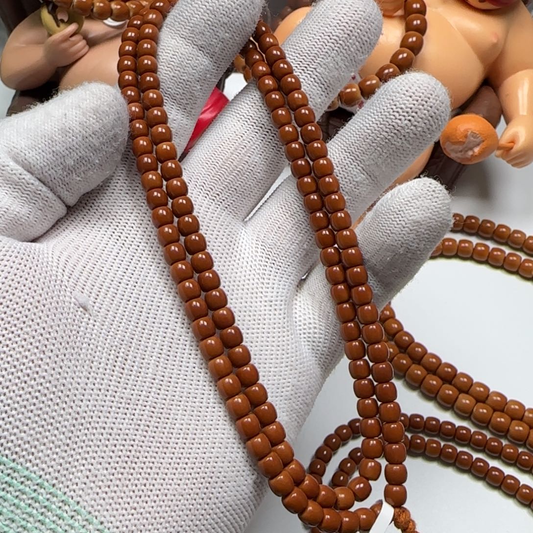 手串/手链橄榄核老挝核尖脖挂5.2