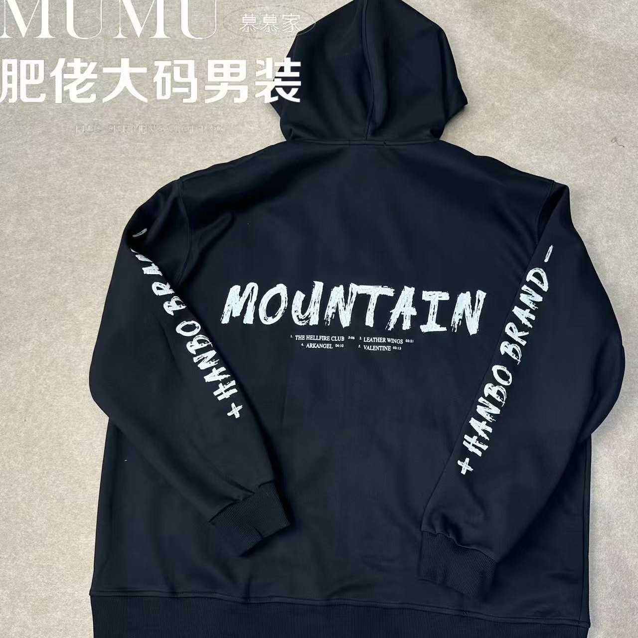 收口袖冬季春季连帽格子标准夹克秋季加厚大码男装