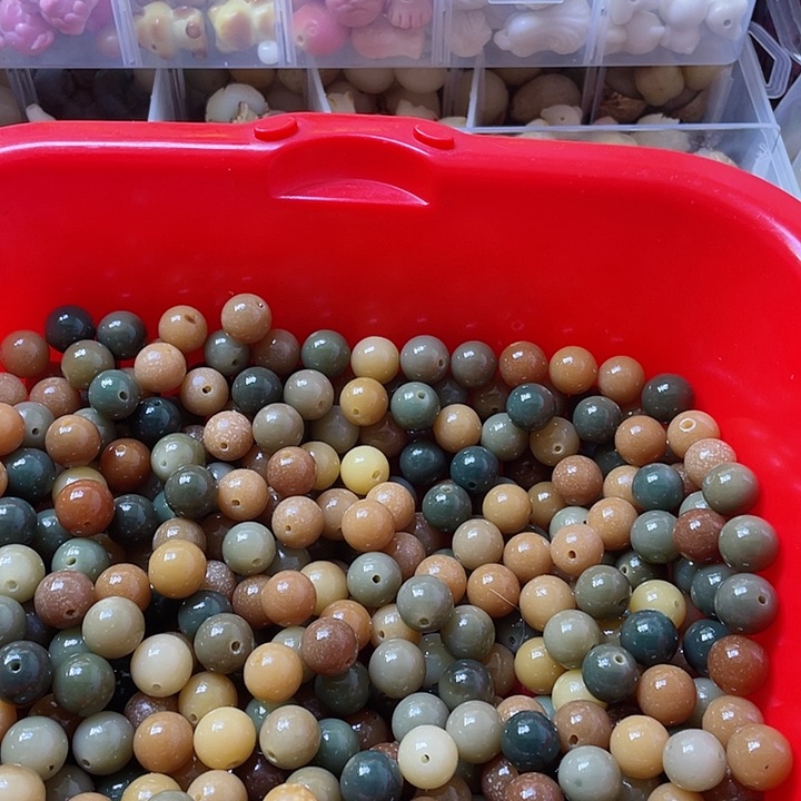 白玉菩提吊坠微瑕敦煌满天星12圆二百关注➕牌宠一百