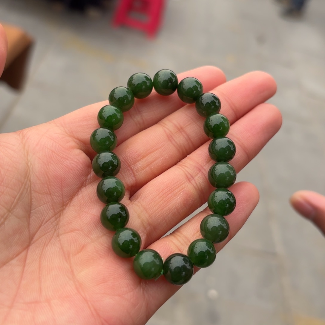 和田玉手链未镶嵌