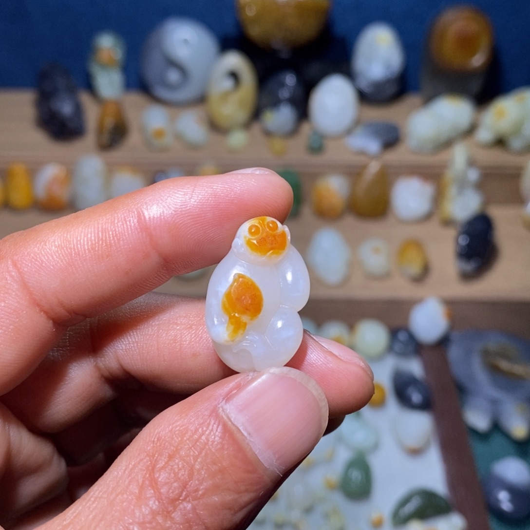 和田玉吊坠(不含链)未镶嵌