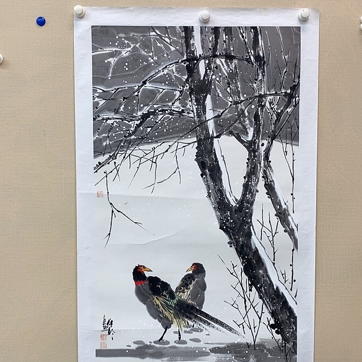 国画刘彦丰老师的佳作