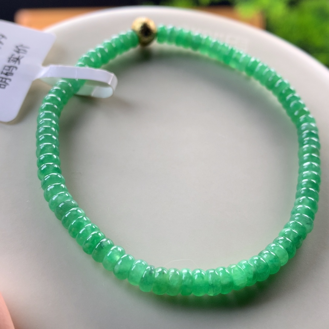 翡翠未镶嵌手链卡4