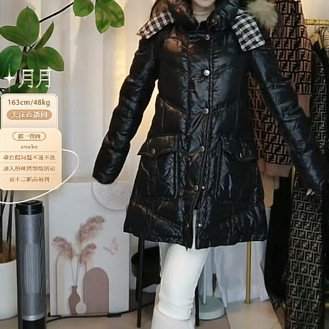 95新 BURBERRY/博柏利 Fy0946博柏利羽绒服加厚女装外套