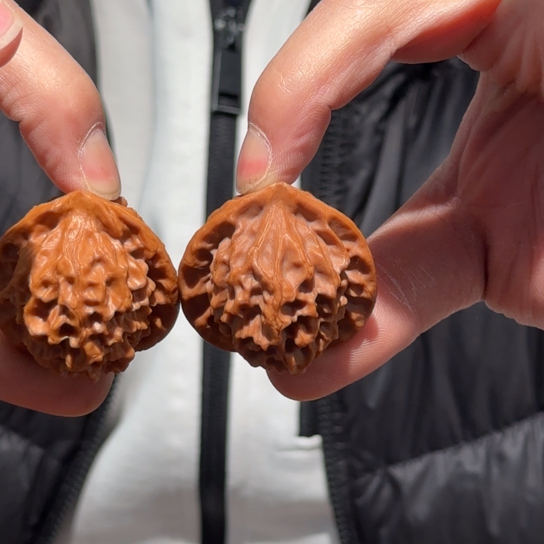 文玩核桃把件宝相花退货