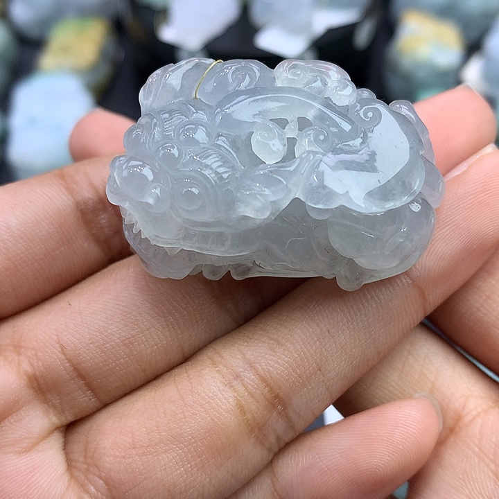 翡翠未镶嵌颈饰天然缅甸翡翠