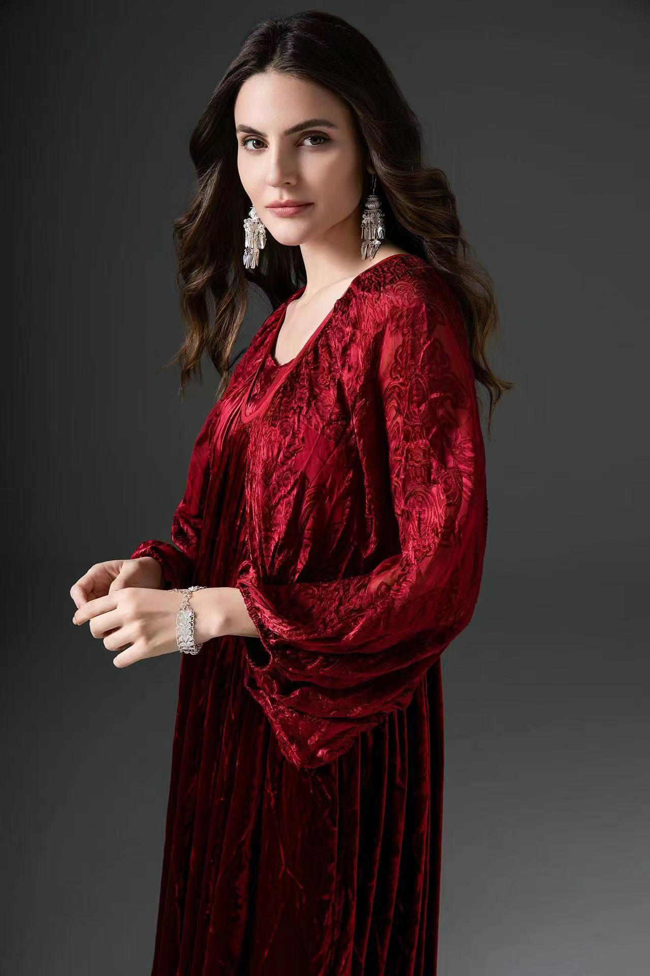 C158-208女士轻奢私服设计百搭中国风夏季大码气质春夏薄款