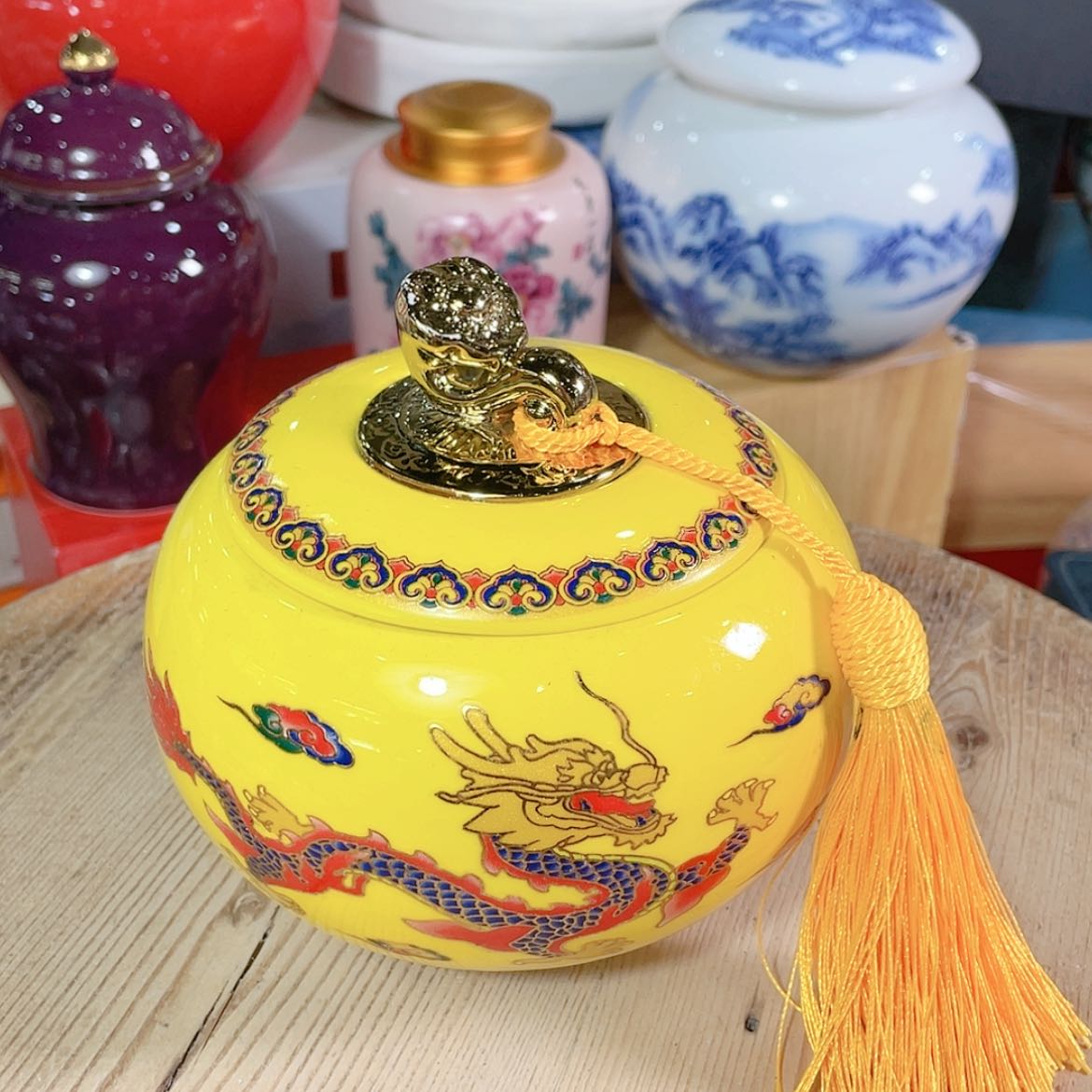 【闪购商品】罐陶瓷茶叶罐密封罐