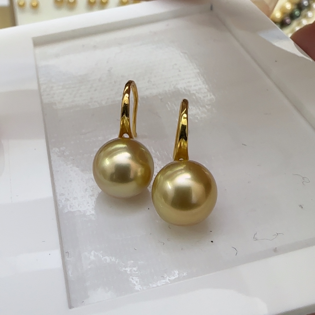 未镶嵌海水珍珠耳钉