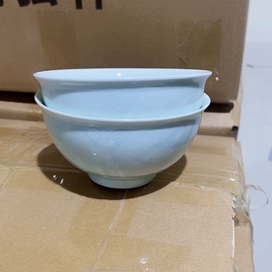 杯子陶景德镇瓷器精品碗2个