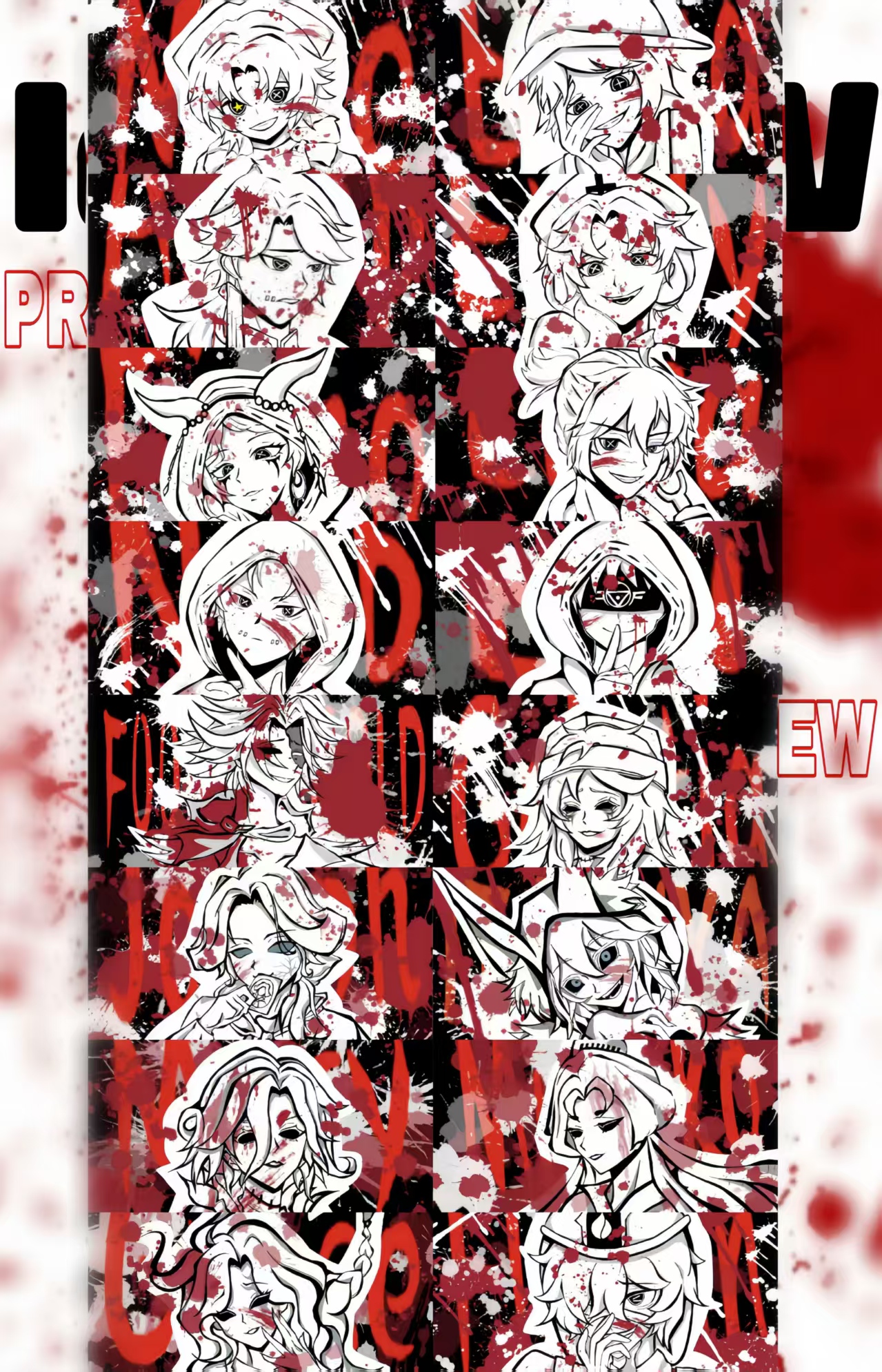 第五人格同人授权血痕木制摆台系列