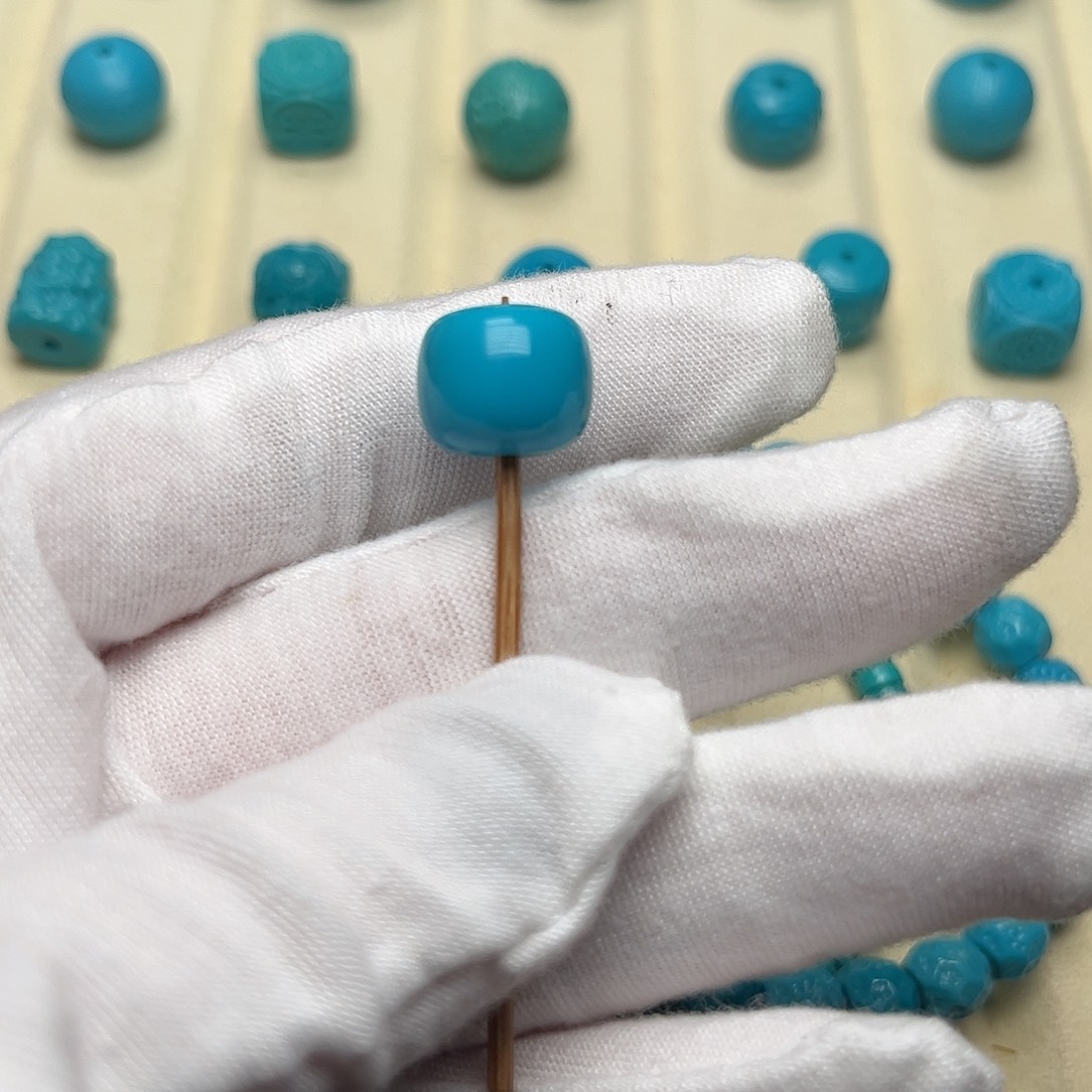 绿松石未镶嵌天然原矿绿松石无镶嵌老型12