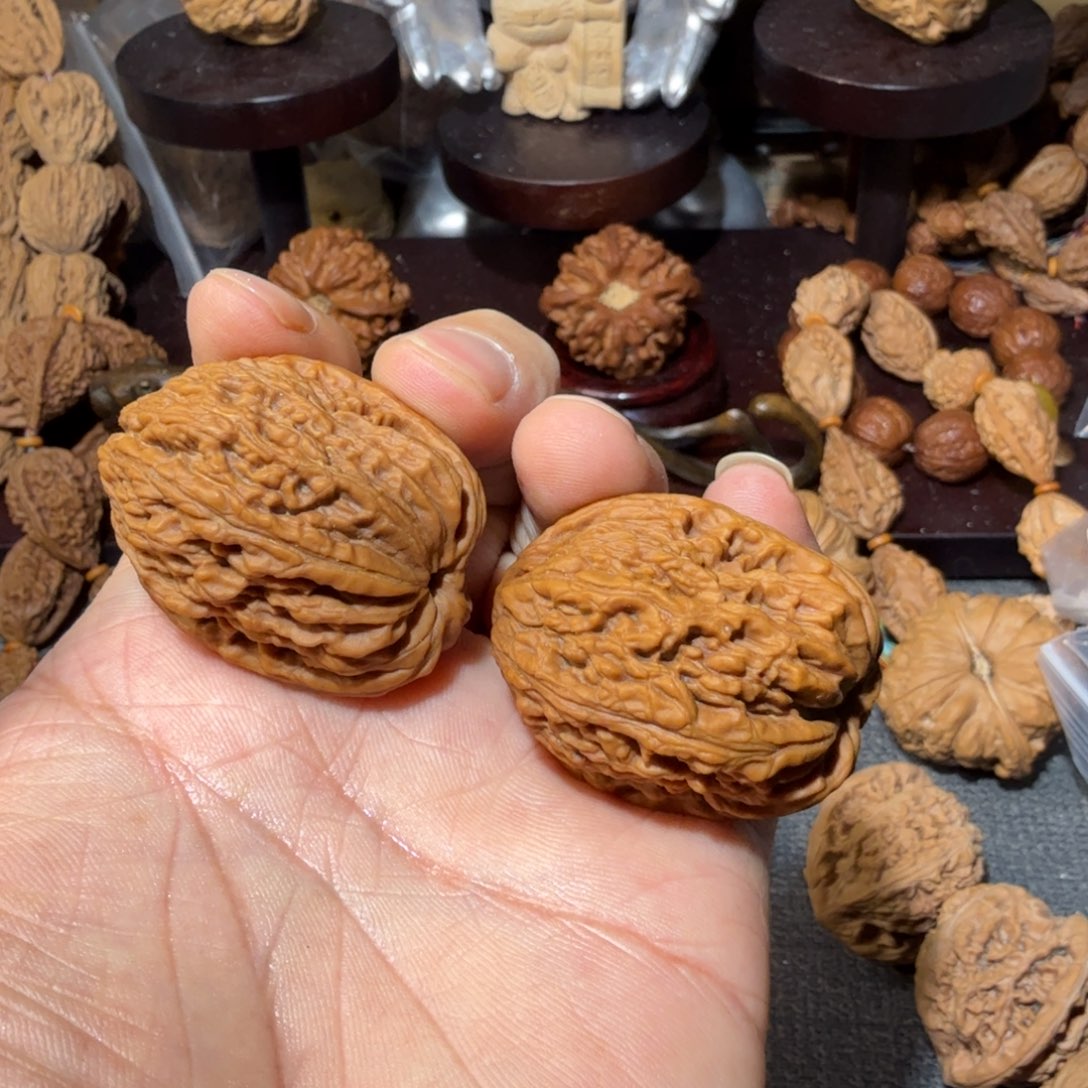 把件文玩核桃憨**哥南疆拖鞋34