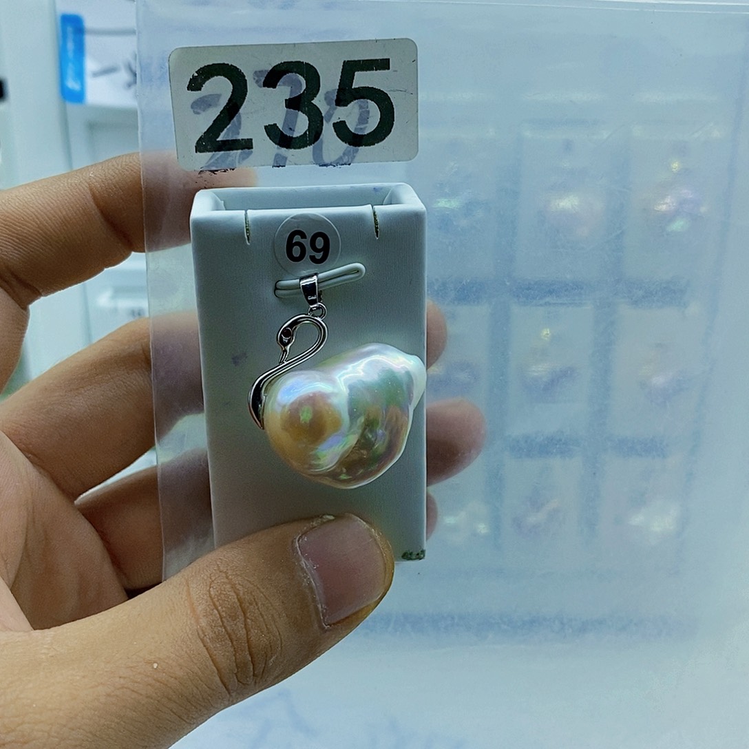 颈饰合金淡水珍珠
