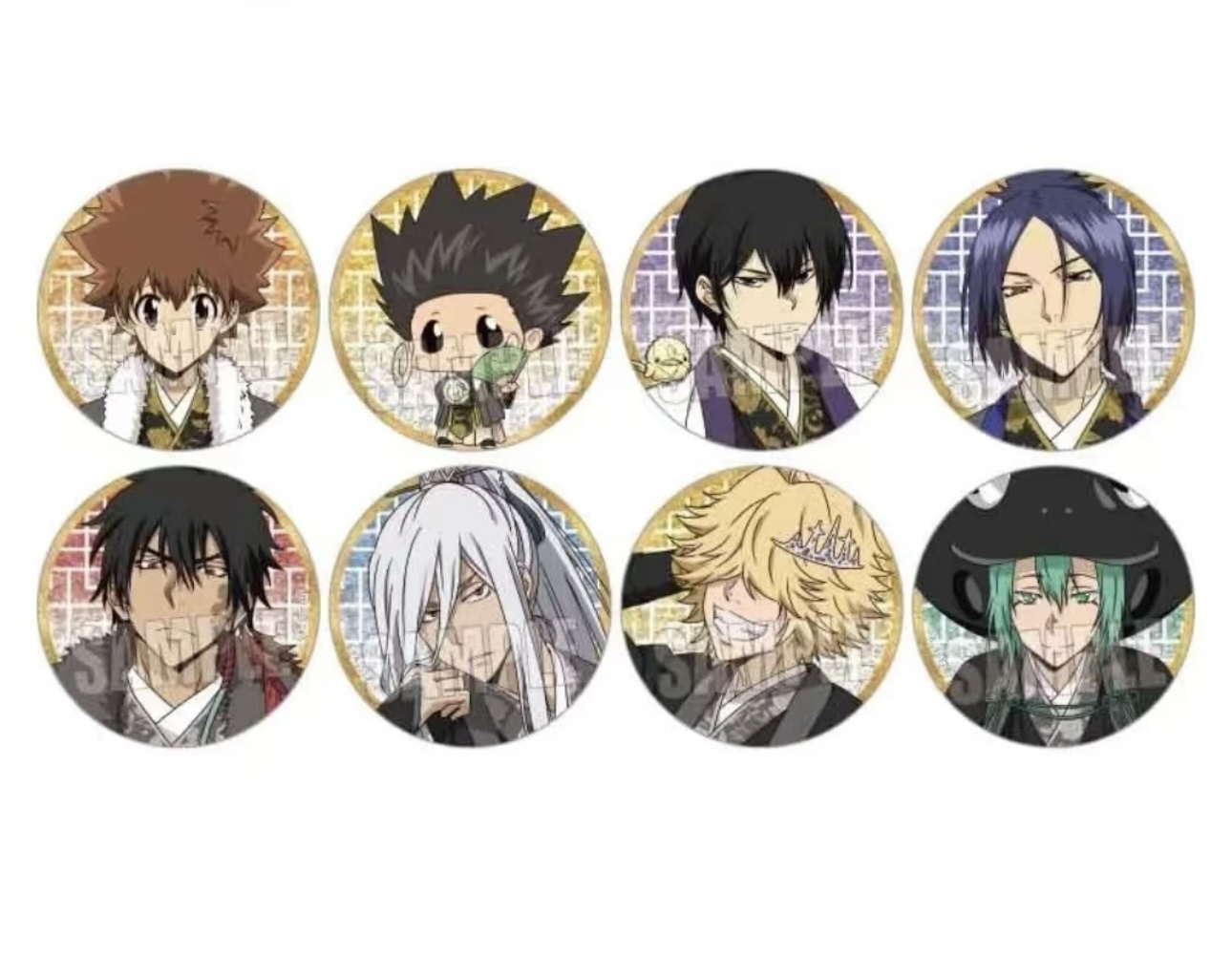 家庭教师reborn 威风堂堂吧唧徽章【默认代拆】