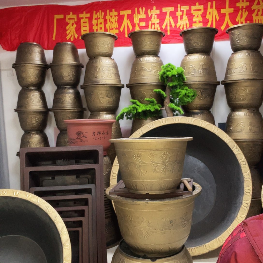 6个60盆栽！有孔有孔！