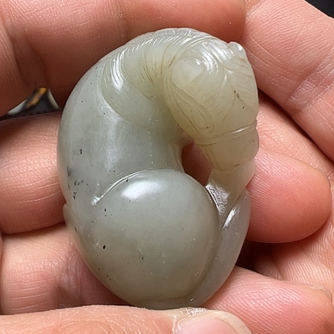 和田玉挂件未镶嵌