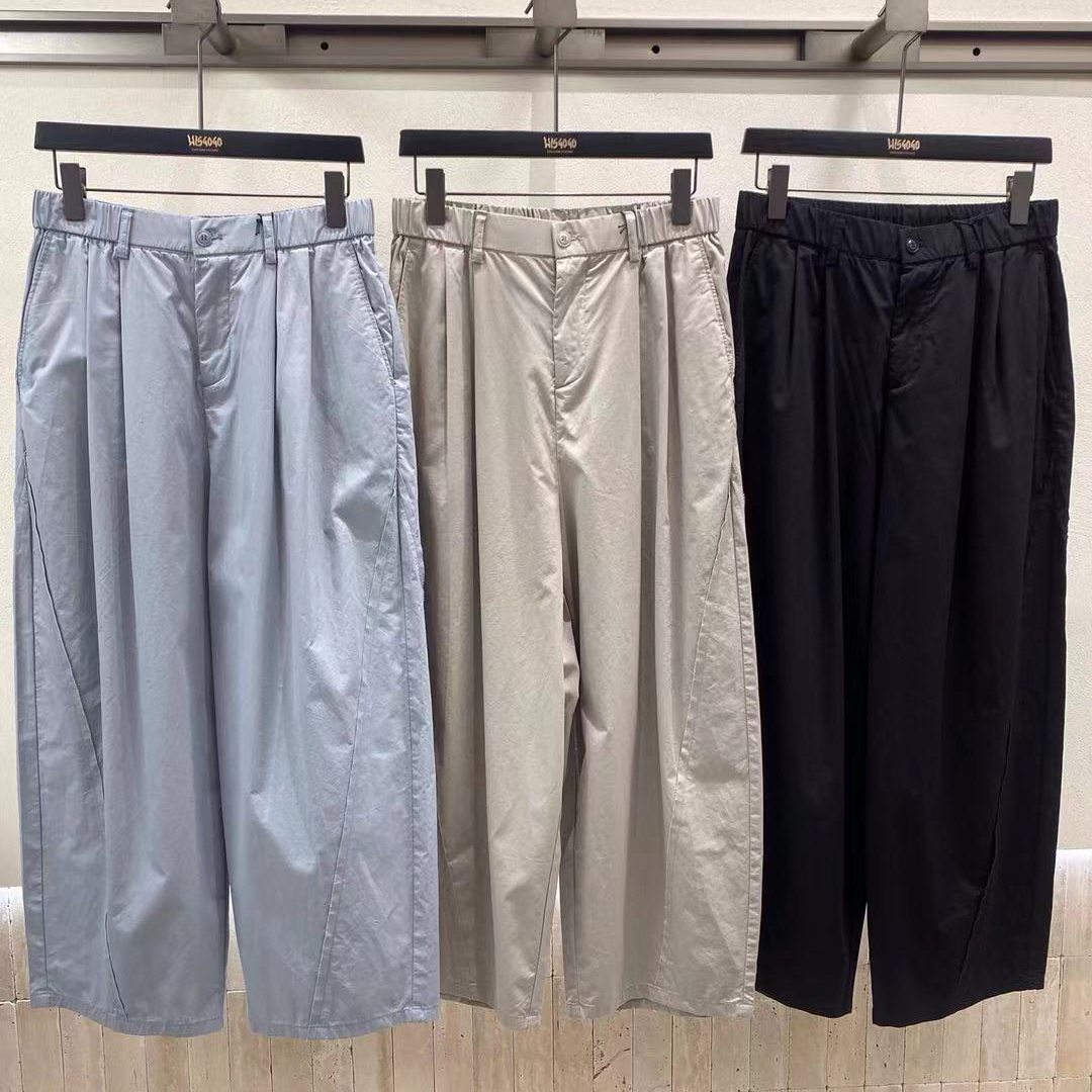 【聚】2221 休闲裤裤子男士长裤时尚夏季宽松透气阔腿w088-32838