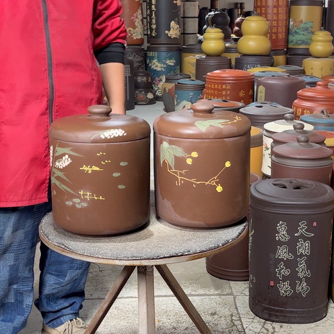 紫砂茶叶罐茶叶罐