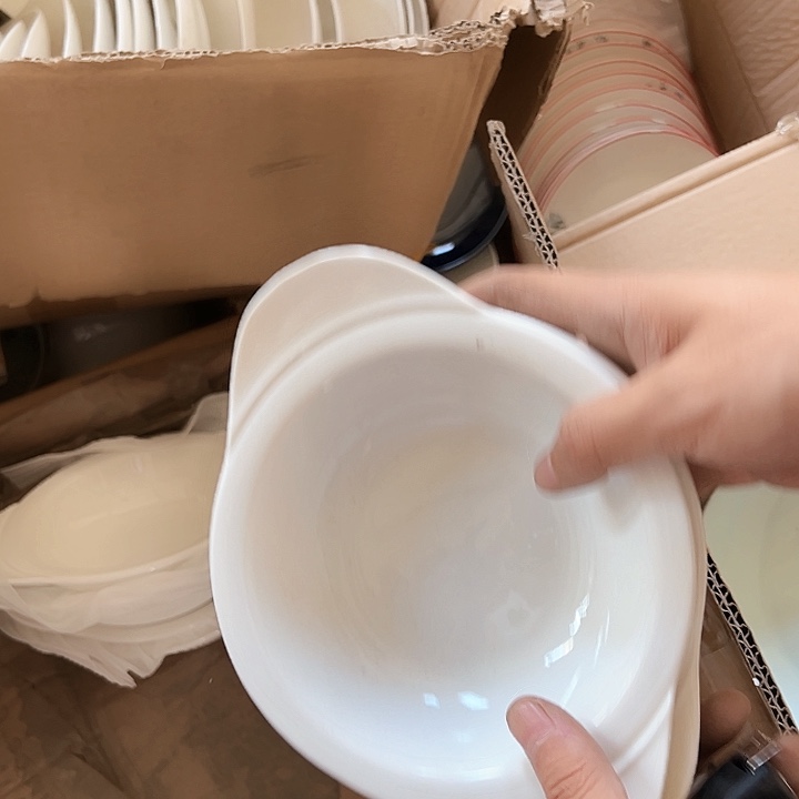 微瑕不退不换不补发 双耳盘2只