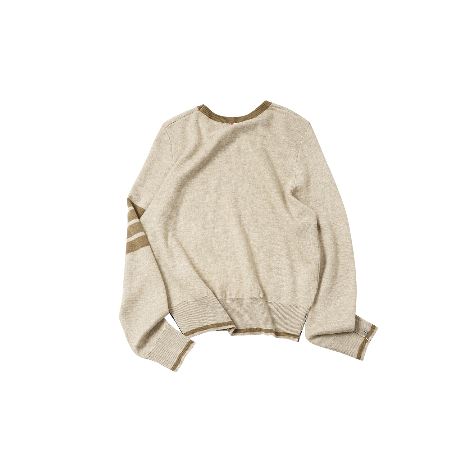 【撞色圆领毛衣】XYMY59419